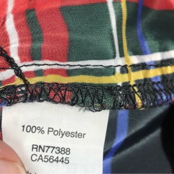 J. Crew Tartan Plaid Ruffle Sleeveless Top- 4 - Picture 3 of 6